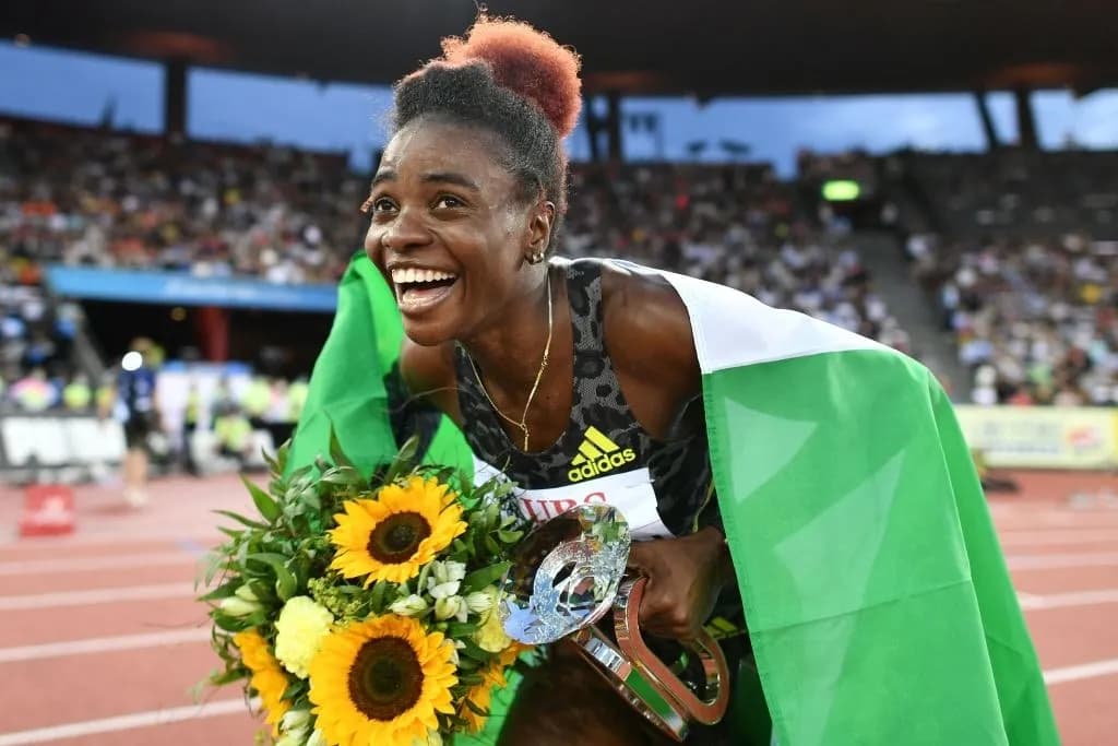 Nigerian sprinter Tobi Amusan claims gold in Taiwan, sets meeting record